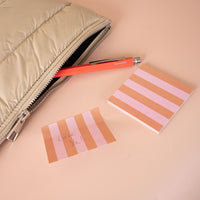 Square Stripe Sticky Notes Pad