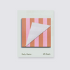 Square Stripe Sticky Notes Pad