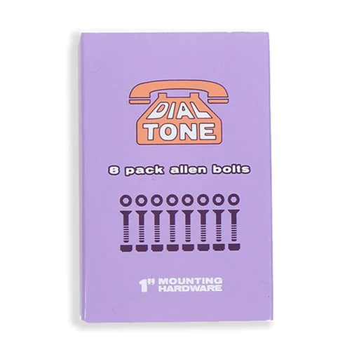 Dial Tone Match Book Bolts Allen 1inch Purple