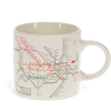 Vintage Tube Map Ceramic Mug