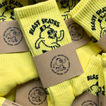Blast Skates Mascot Crew Socks