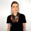 Bengal Rose Silk Scarf