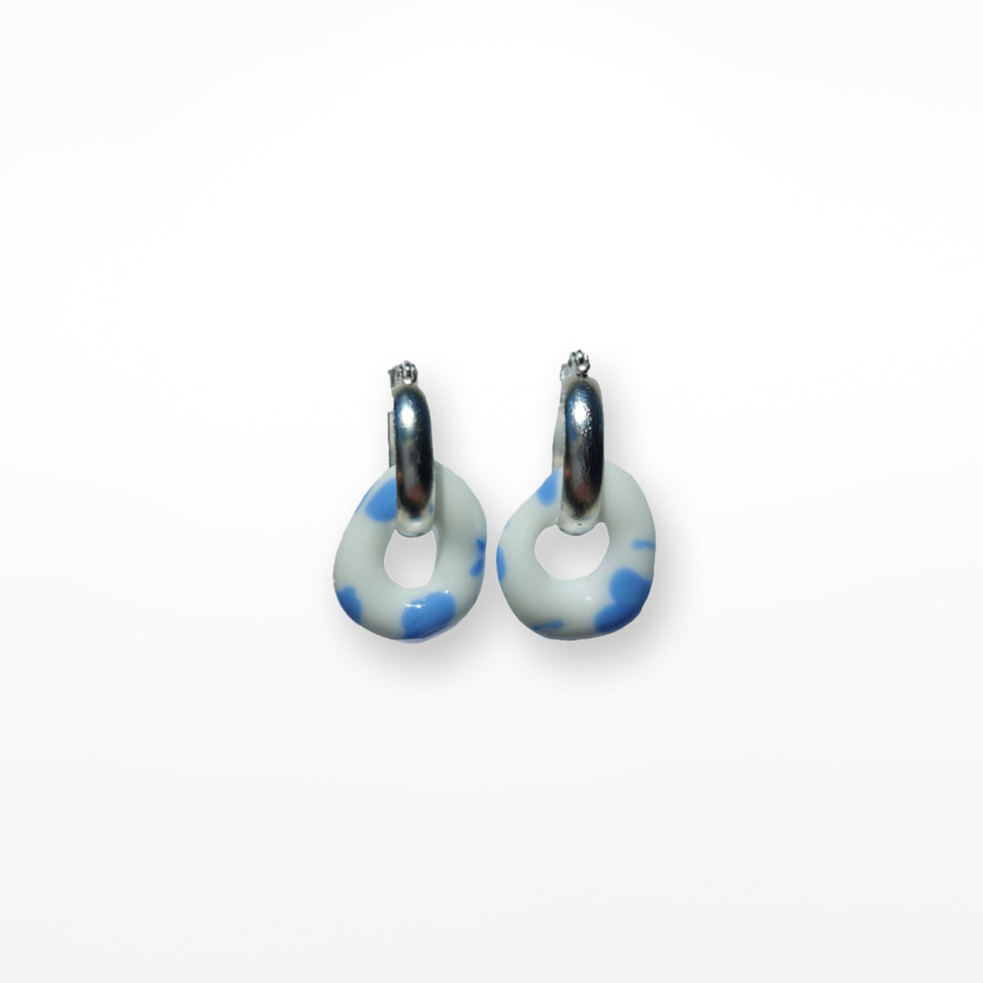 Drop Hoop Earring