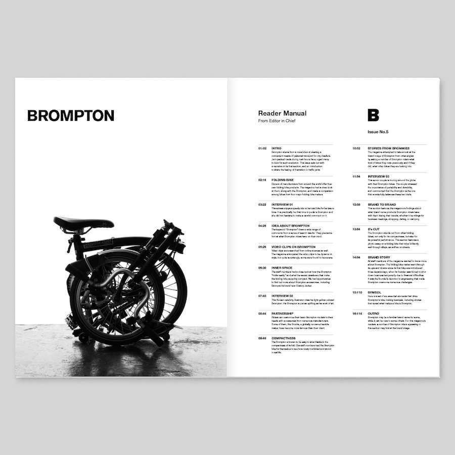Magazine B - Brompton