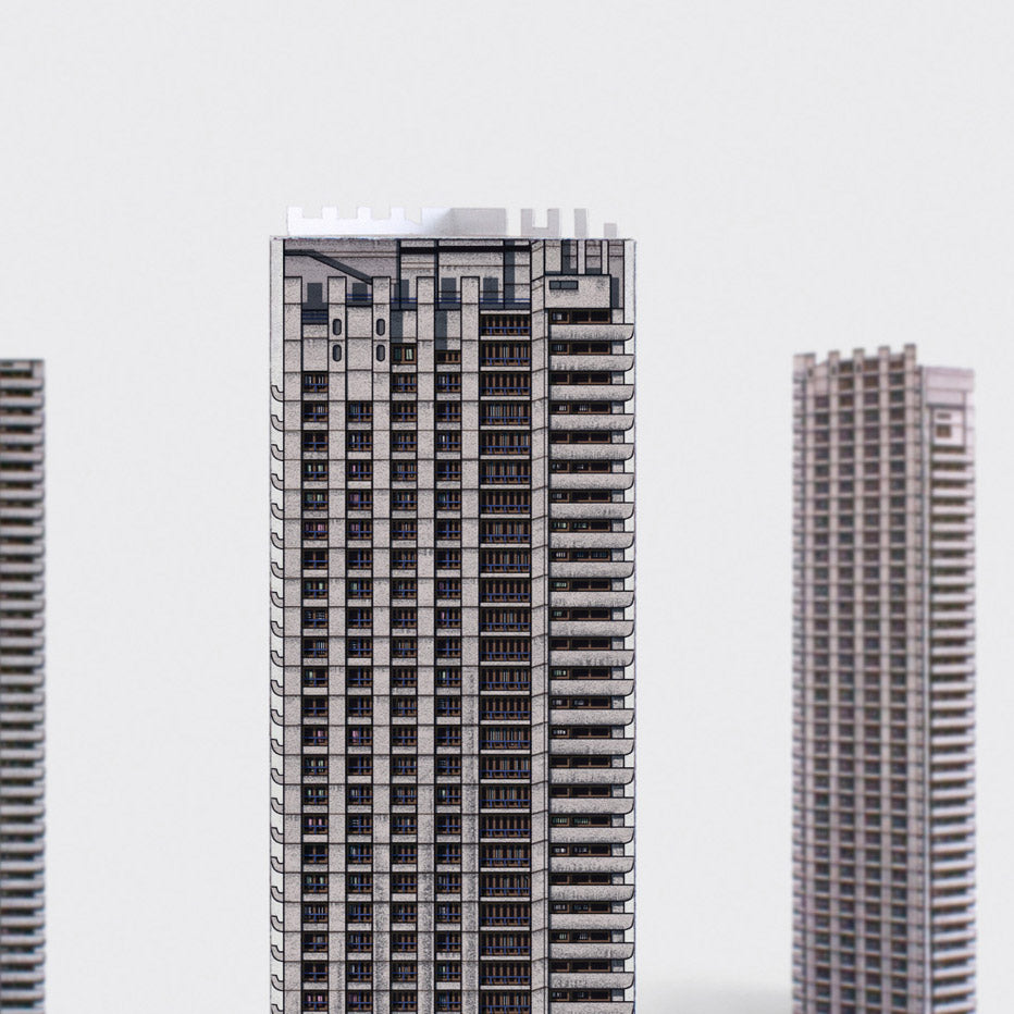 Brutal London: Barbican Estate Model