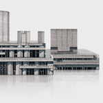 Brutal London: National Theatre Model
