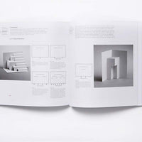 Inside page of Cut and Fold Techniques with images of paper models on a white background. 