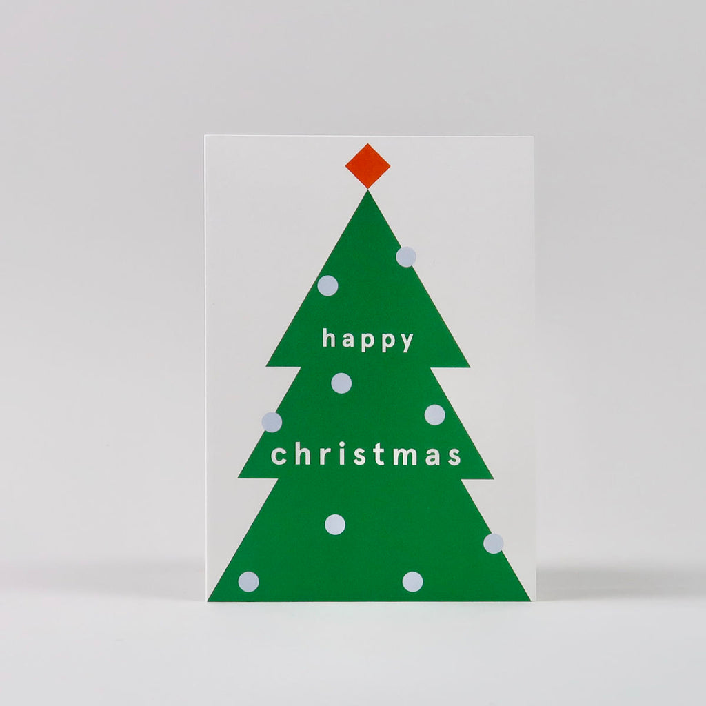 Xmas Tree Greetings Card