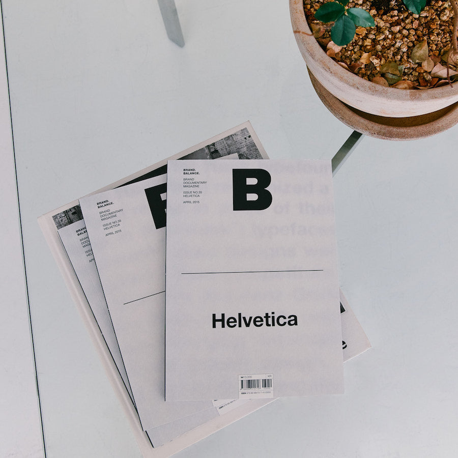 Magazine B - Helvetica