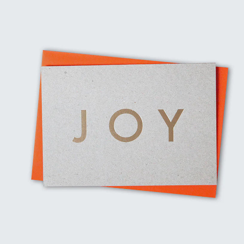 Joy 6 Pack Greetings Cards