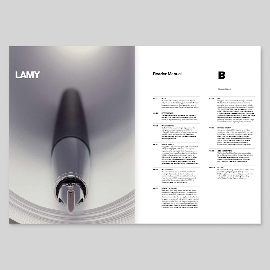 Magazine B - Lamy