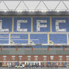 Panorama  Leicester City Filbert Street - 22x 83cm