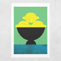 Lemon Greetings Card