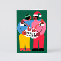 Xmas Tipple Embossed Christmas Card