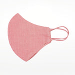 Organic Linen Protective Mask - rose