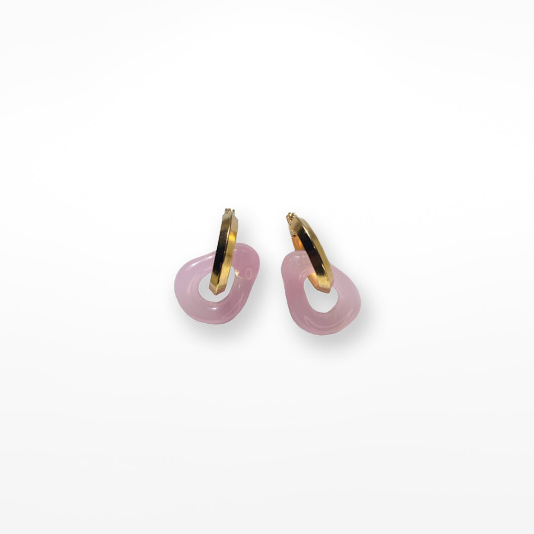 Drop Hoop Earring