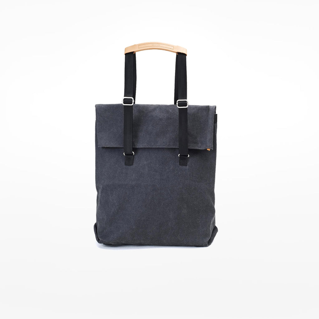 Qwstion Day Tote - Washed Black