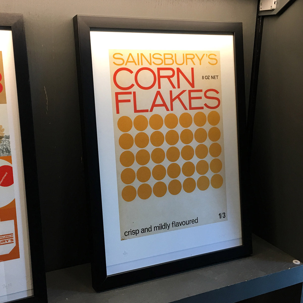 Sainsbury's Own Cornflakes Giclee Print