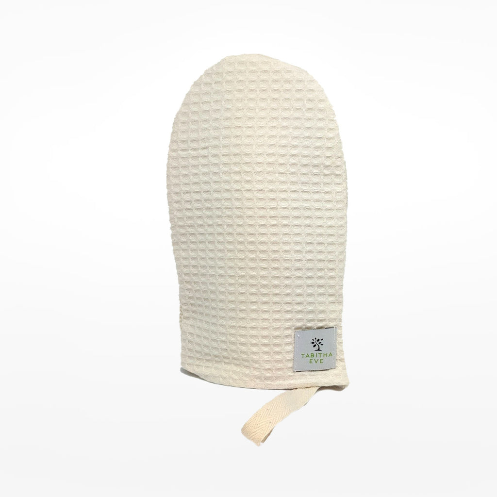 Cotton Shower Mitt