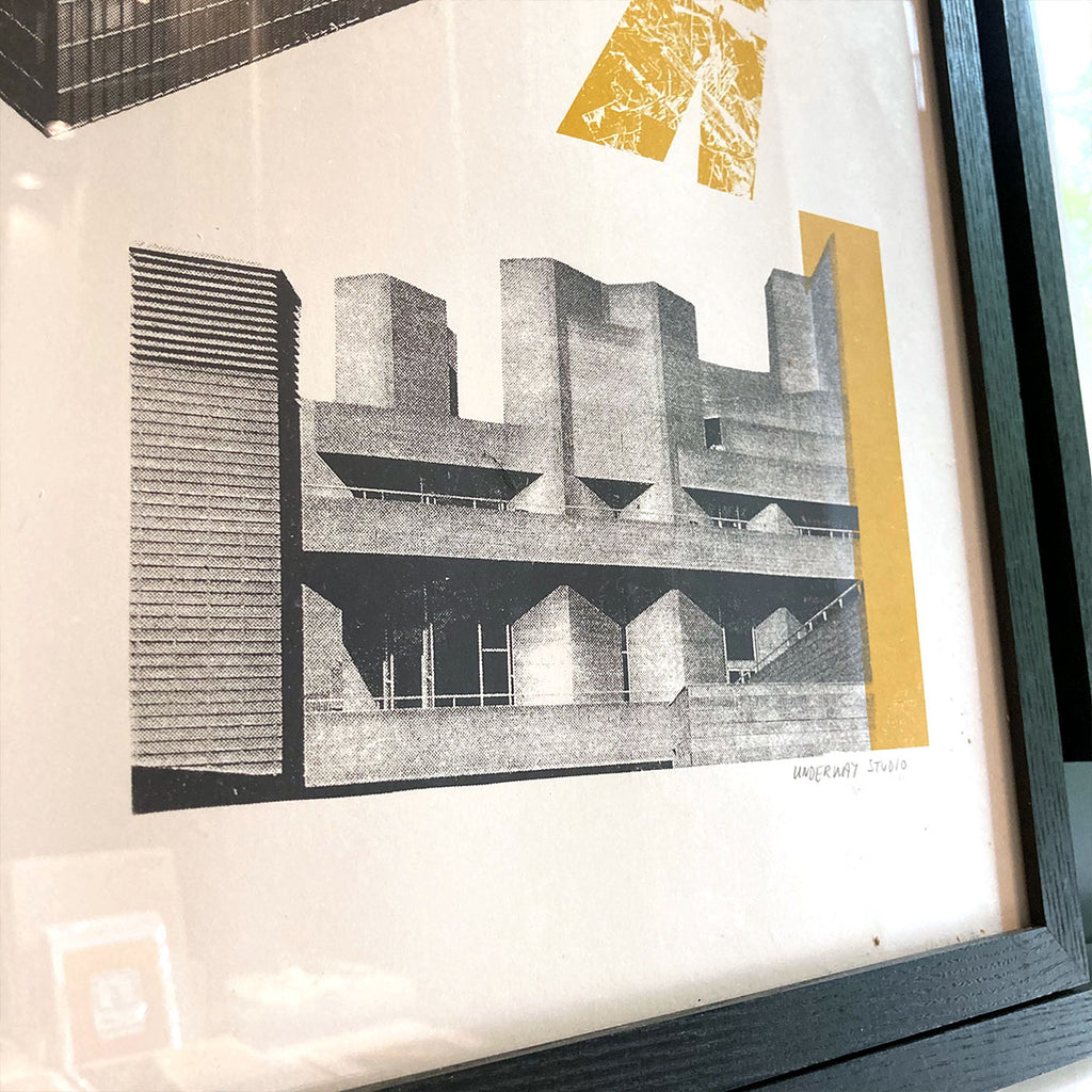 London Architecture Icons Screenprint - 50 x 70cm