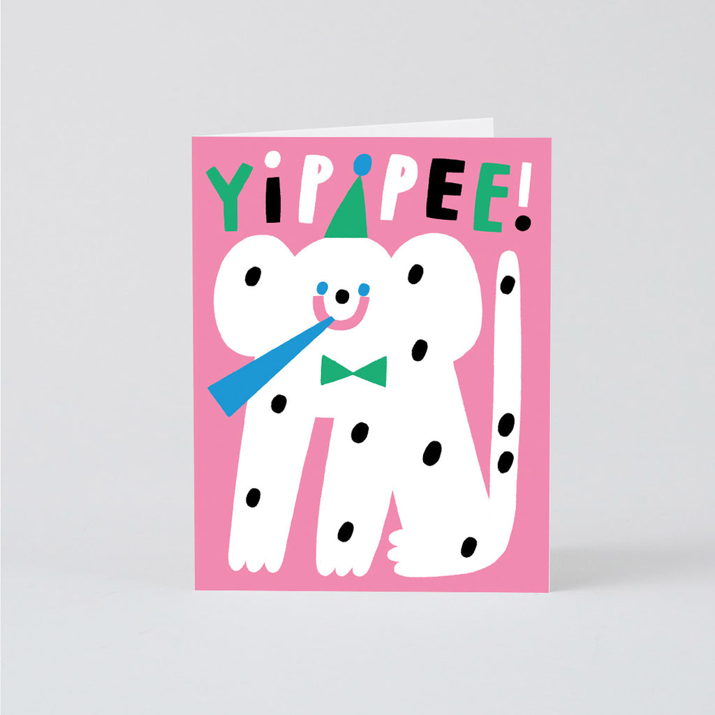 Yippee! greetings card