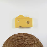 Slice of Cheese pin badge
