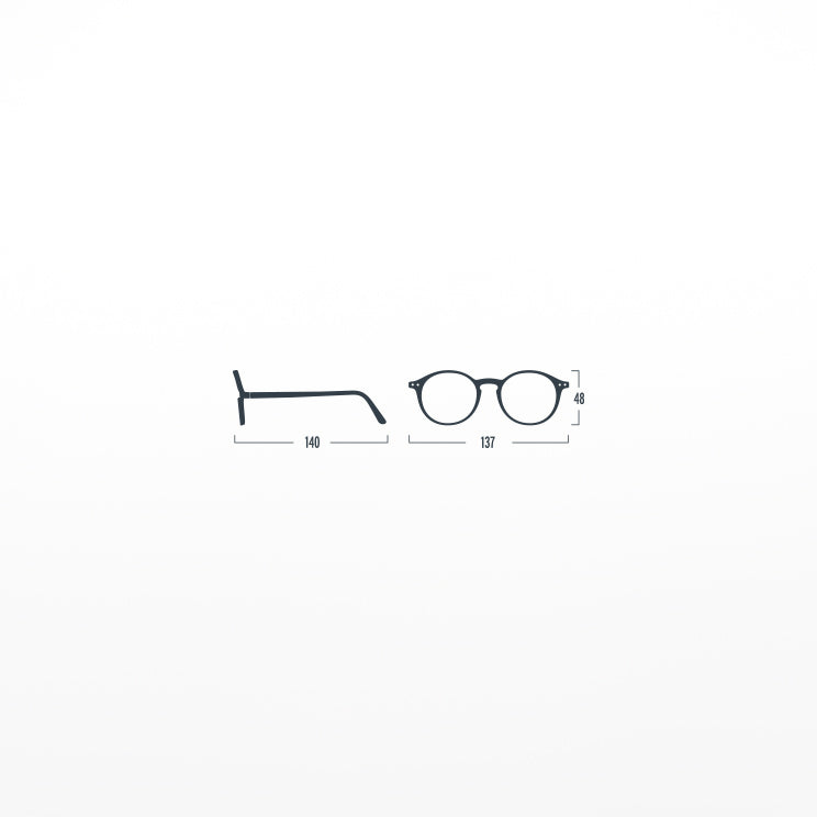 IZIPIZI Glasses Tortoise #D