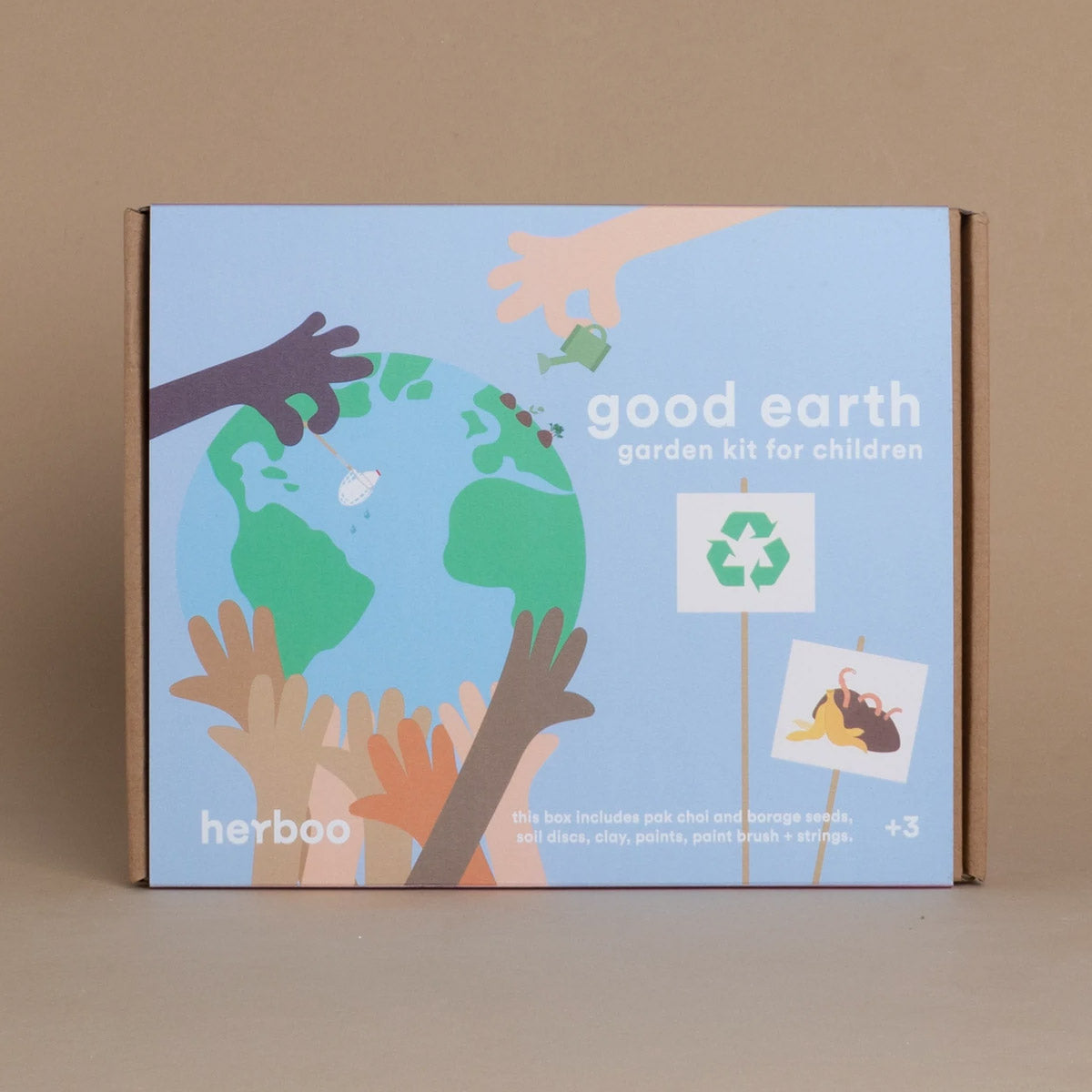 Herboo Earth Projects - kid's gardening set