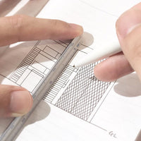 Hightide Penco Multi Module Drafting Scale Ruler Silver