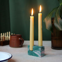 Minimal Jesmonite Candle Holder