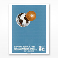 FIFA World Cup Poster Chile 1962