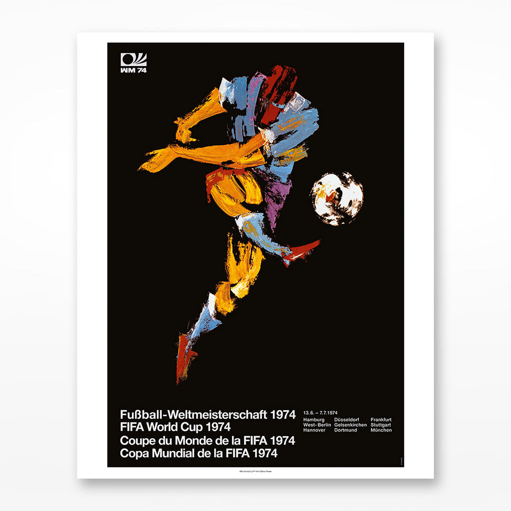 FIFA World Cup Poster Germany 1974